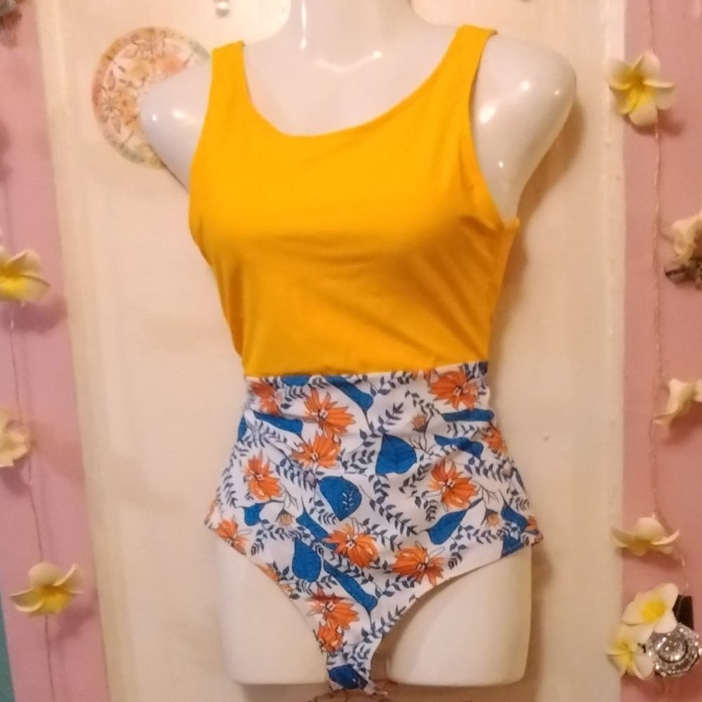 Floral (S) Colorburst One Piece